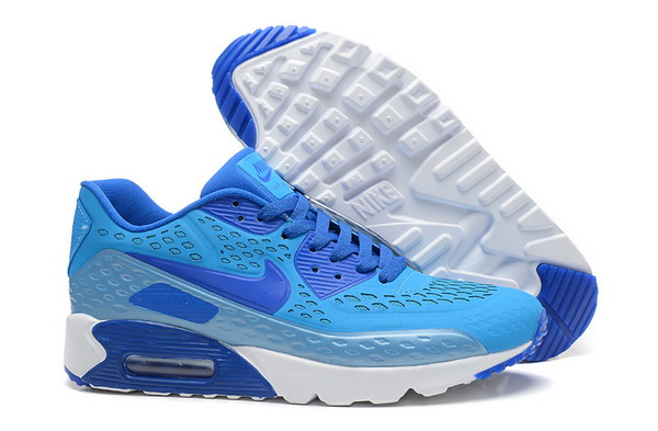 Air Max 90 Ultra BR Womens Shoe Light Blue / White / Royal Blue